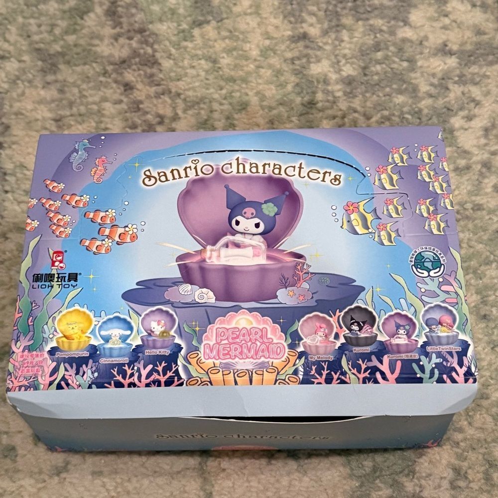 Sanrio Pearl Mermaid Blind Box with Pastel Colors
